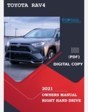 TOYOTA RAV4 2021 OWNERS MANUAL
